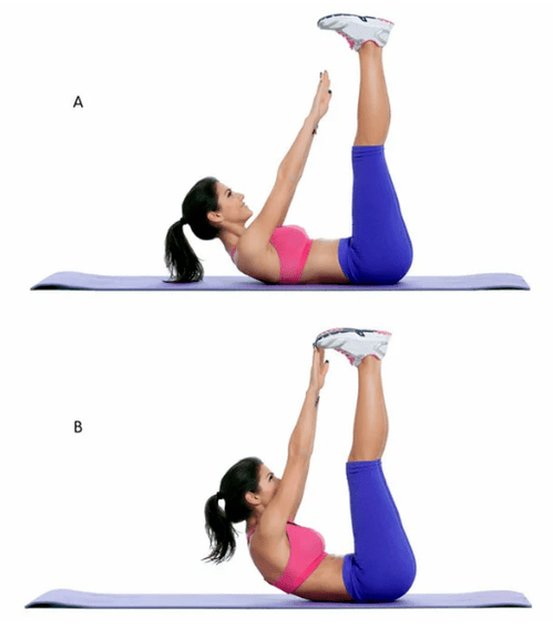 Fold with the foot
