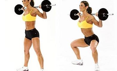Barbell rams for weight loss