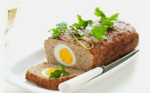 Meatloaf with egg you can diet